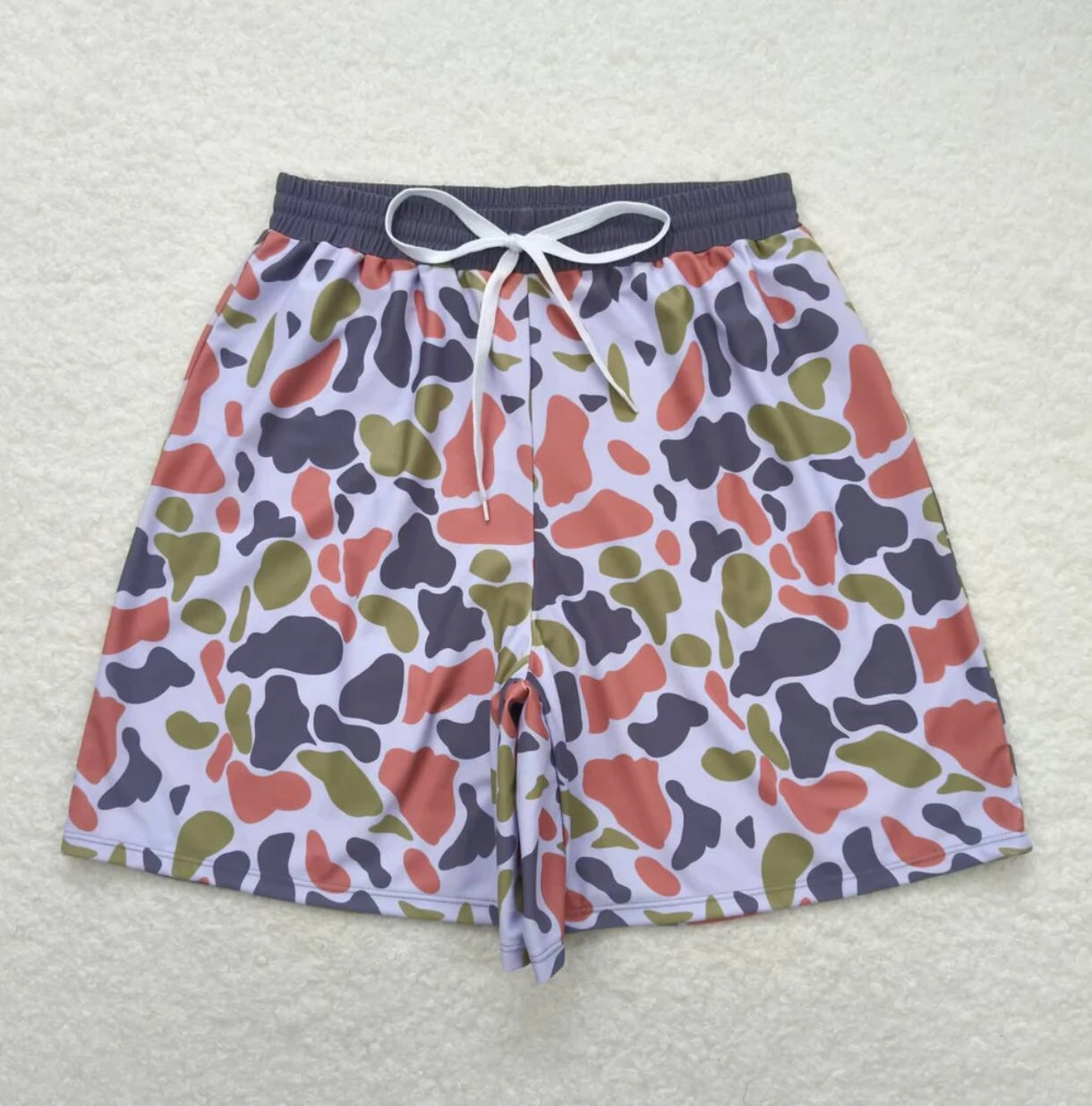 Men’s Camo Shorts/Swim Trunks