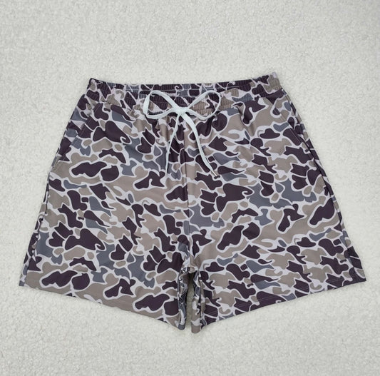 Men’s Camo Shorts/Swim Trunks