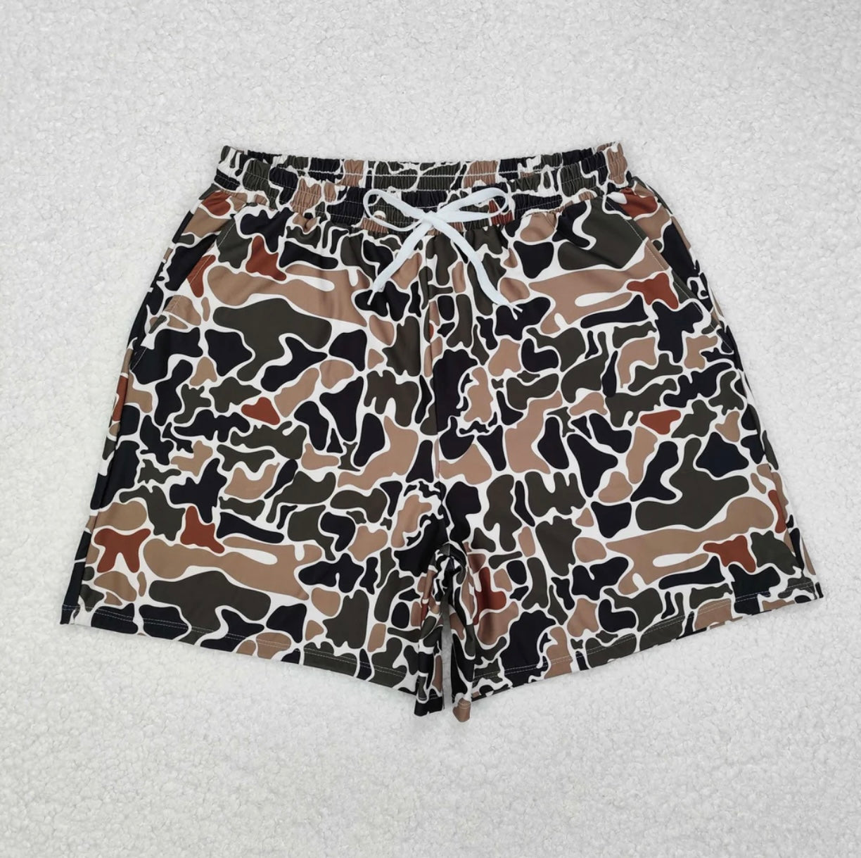 Men’s Camo Shorts/Swim Trunks