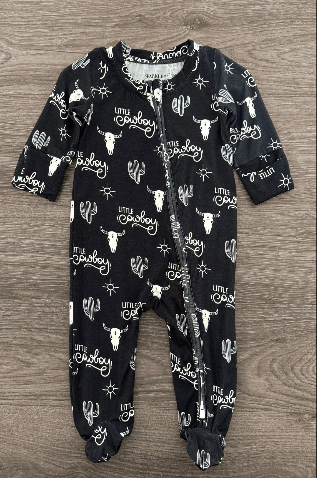 Bamboo “Little Cowboy” Boy Onsie