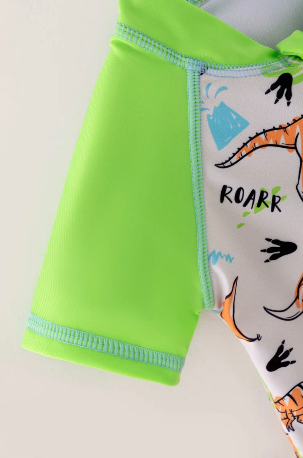 Green Dinosaur Boy Swimsuit