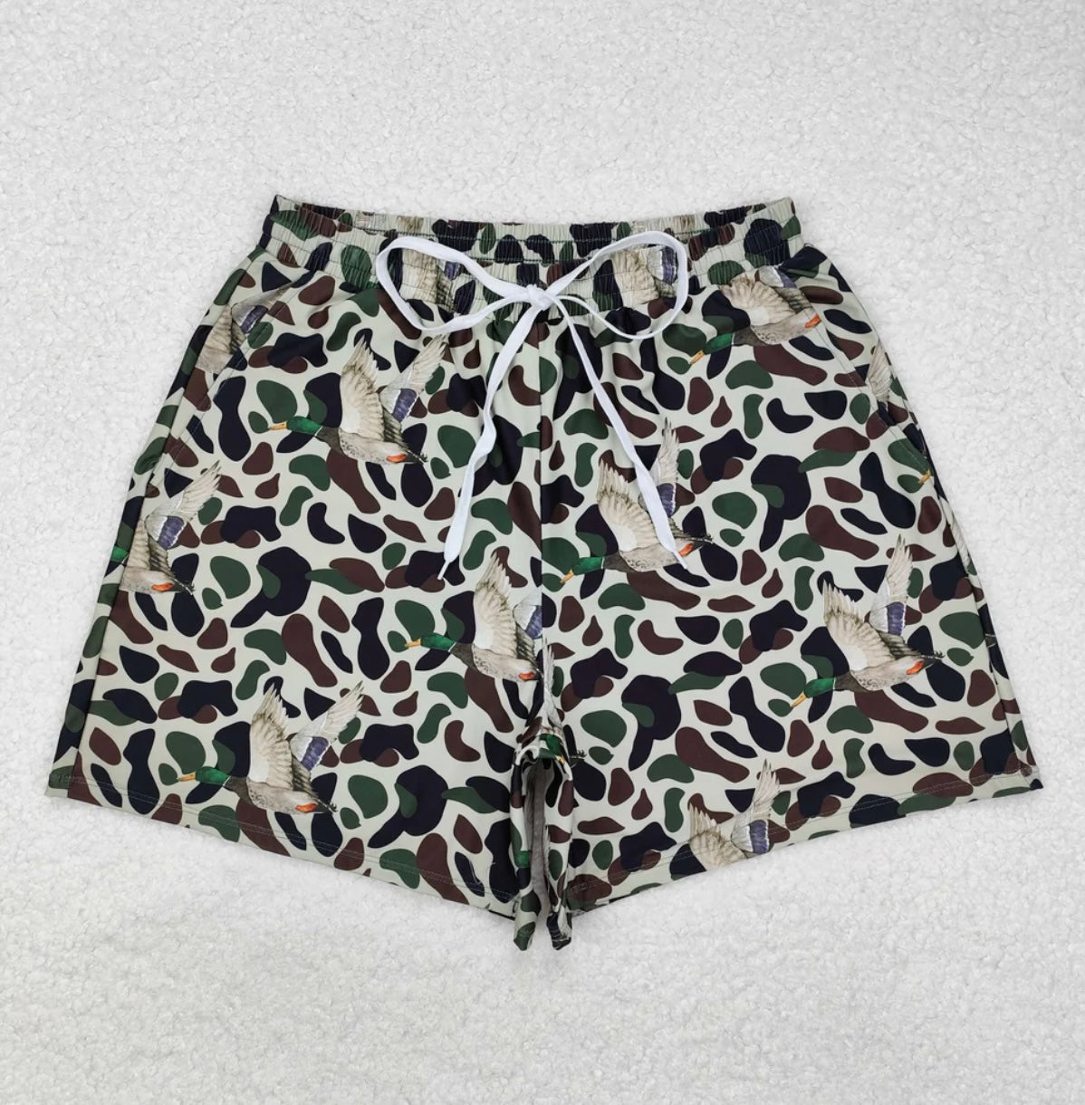 Men’s Camo Shorts/Swim Trunks