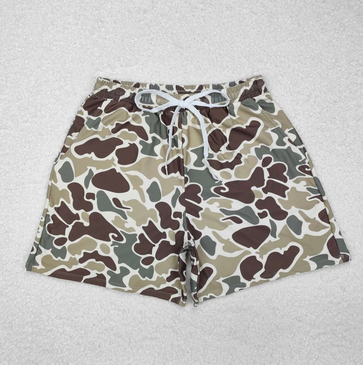 Men’s Camo Shorts/Swim Trunks