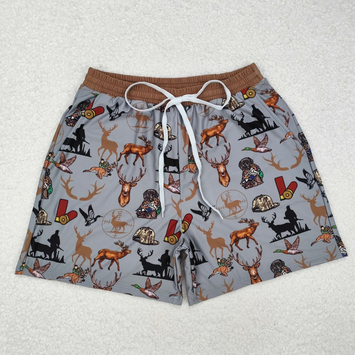 Men’s Camo Shorts/Swim Trunks